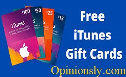 Free itunes gift card